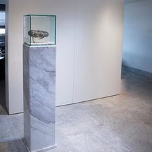 Calacatta Lucina marmeren sokkel 33 x 33 x 122 cm
