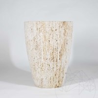 Romano Classic Riven Travertijn Bloempot 40 x 30 x 30 cm