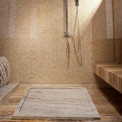 Douchebak Travertin Latte ST-012 SBSS 90 x 90 x 3 cm