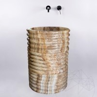 Arco Onyx zuilwastafel 42 x 68 cm