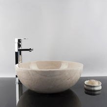Opzetwastafel Matia Marbre Lichtbeige RS-5 42 x 15 cm