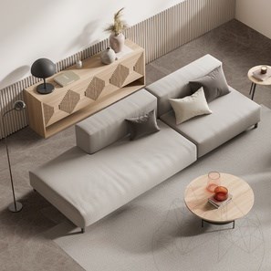 Vloer- en wandtegels Marble Light Emperador Poli, 60 x 30 x 2 cm