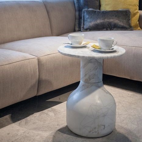 Table d'appoint Volakas Marble Moon
