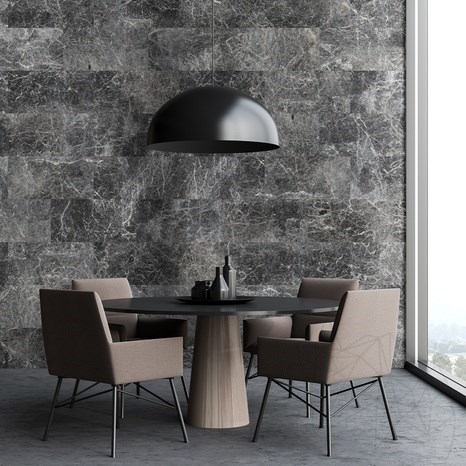 Vloer- en wandtegels Marble Talos Grey Poli, 60 x 30 x 2 cm