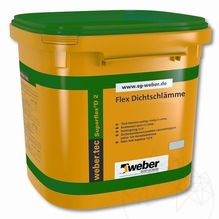 Hydro-isolatie flexibele biocomponent Weber.Tec Superflex D2 - 24Kg (Interieur / Exterieur)