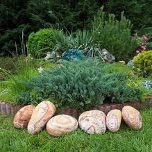 Regenboog Zandsteen Pebbles 10-30 cm KG