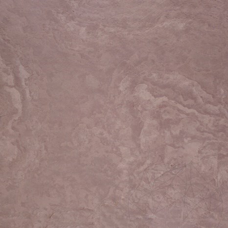 SKIN steenblad - Terra Red 122 x 61 cm