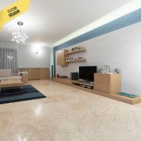 Vloer- en wandtegels Travertin Classic Cross Cut Polished PRIME 61 x 61 x 1,2 cm