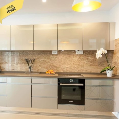 Vloer- en wandtegels Travertin Latte Poli PRIME 60 x 30 x 2 cm