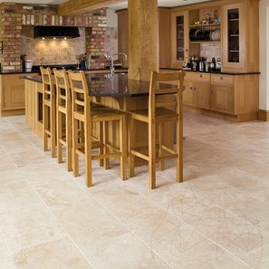 Vloer- en wandtegels Travertin Classic Cross Cut Geborsteld 61 x 30,5 x 1,2 cm