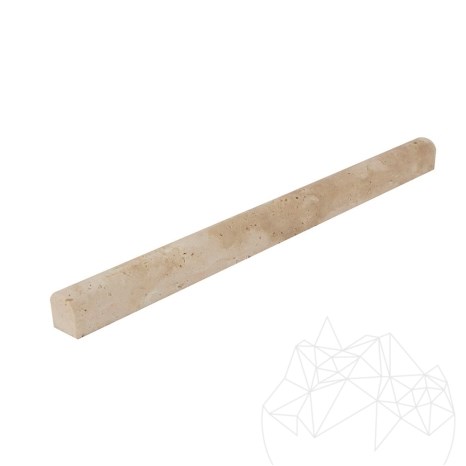 Rand (Potloodprofiel) M1 Travertin Classic 1,2 x 30,5 cm