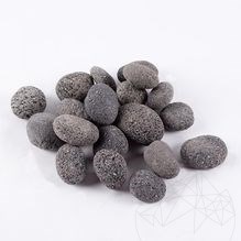 Lava Black Pebbles Zak 20 KG