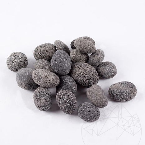 Lava Black Pebbles Zak 20 KG