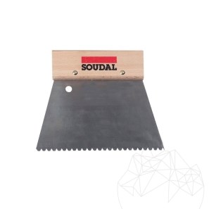 Truelle métallique pour adhésifs, B3