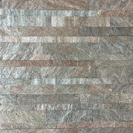 Panneau flexible en Quartz SKIN 3D Express - Cuivre, 60x15 cm, auto-adhésif 3M pour le revêtement intérieur