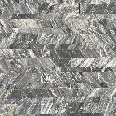Panneau flexible Marble SKIN 3D Express - Brazil White, 60x15 cm, auto-adhésif 3M pour le revêtement intérieur