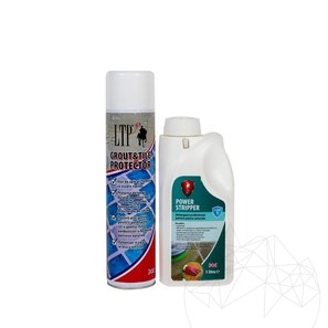 Kit voor dieptereiniging en afdichting van keramische tegels