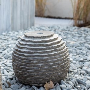 Deco Tuinbol Antraciet Grijs 30 cm