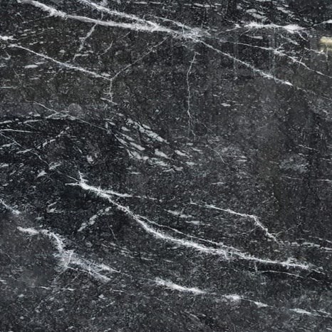 Black Storm gepolijste marmeren plaat 2 cm