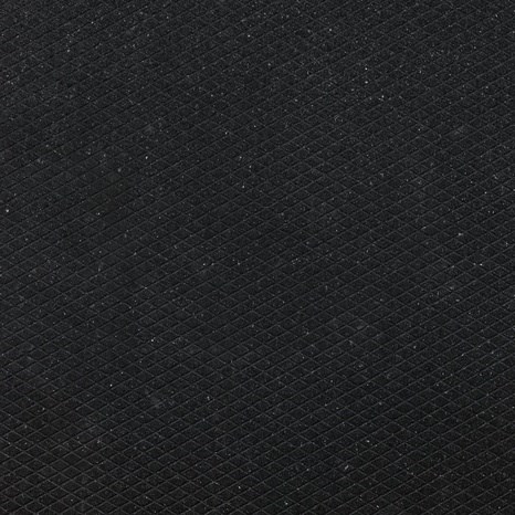 Pracht zwarte Rombo Design 3CM plaat