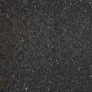 Zwarte Crystal Rock-ontwerpplaat van 2 cm