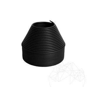 B-Edge Smart edge voor landscaping, zwart, (H -10 cm, 6 lm/rol)