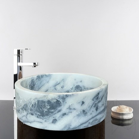 Lavabo Matia Marbre bleu océan RS-22