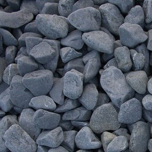 Galets gris foncé, 3-6 cm Sac 20 Kg
