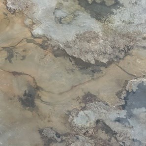 Ardoise flexible SKIN MicroStone 1mm - Indian Autumn, 280 x 125 cm | Pierre ultra-flexible pour murs, mobilier
