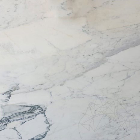 Dalle en marbre Calacatta Vagli Mat, 2 cm
