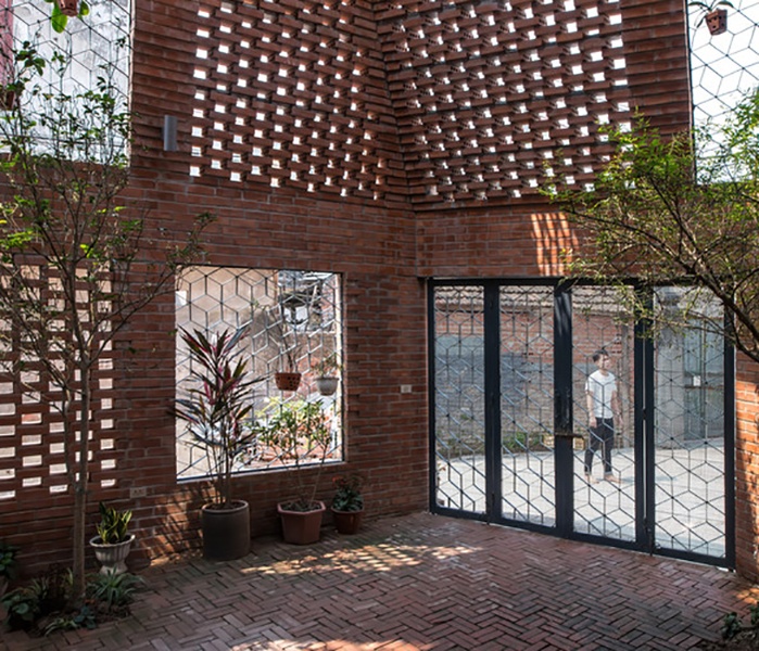 Brick Cave House : inspiré par la nature