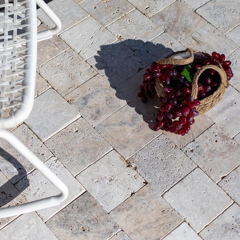 Wiederverwendbare Holzmaserung Schablonen 15x15cm - Vintage Möbelmalerei